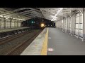 【駅自動放送つき】阪和線223・225系b快速天王寺行き　津久野駅通過