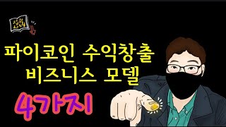 (필독)파이코인 수익창출 비즈니스모델 4가지(파이브라우저 광고 거래수수료 등)