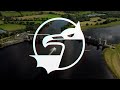 4k cinematic drone view of parteen weir hydro dam county clare ireland 🇮🇪