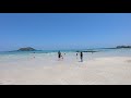 beautiful hyeopjae beach in jeju island walking tour south korea 4k uhd