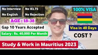 Study \u0026 Work in Mauritius 🇲🇺 2023 | Jobs in Mauritius | Student Visa | Work Permit | AIBH COLLEGE