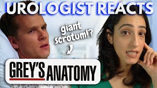 Urologist Reacts to Grey's Anatomy | Surgery for HUGE Testicles?!