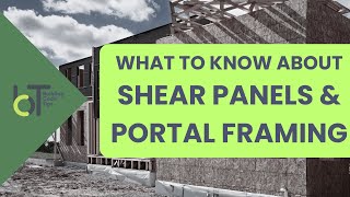 Exterior Shear Panel & Portal Framing Explained