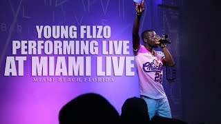 Young Flizo Performing LIVE @ Miami Live In Miami Beach, Florida \u0026 Spits Acapella Freestyle Live