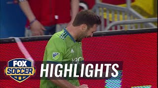 Will Bruin gives Seattle 1-0 lead | MLS Highlights | FOX SOCCER