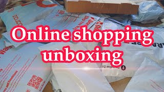 Online shopping unboxing| Daraz shopping haul by fashion and beauty