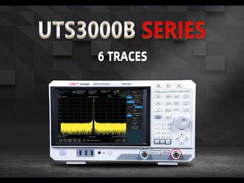 UNI-T UTS3000B Series Spectrum Analyzers | 6 Traces Function - YouTube