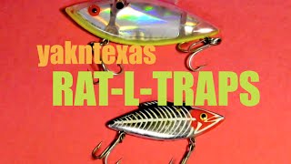 yakntexas~ RAT-L-TRAPS, lures ty uses for kayak fishing