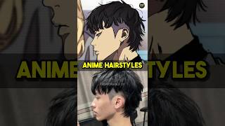 🔥3 Anime Hairstyle Part -2 | #shorts #hairstyle #mensfashion