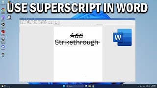 How To Insert Superscripts and Subscripts in Microsoft Word - Easy Fix