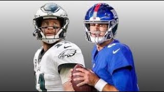 NFL New York Giants vs Philadelphia Eagles Preview and Prediction Thursday 10-22-2020 GIVEAWAY