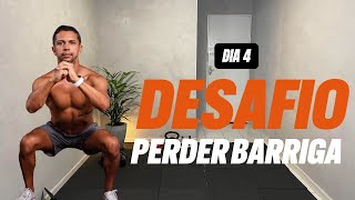 17 minutos cardio+GLÚTEO | Desafio para perder barriga e tonificar as pernas