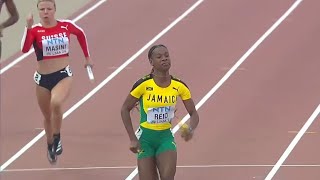 OMG Fastest 4x100M History Alana reid Incredible final leg for Jamaica to win Gold 2025 Season