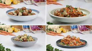 Microwavable Little Potatoes 4 Ways // Presented by BuzzFeed \u0026 The Little Potato Company