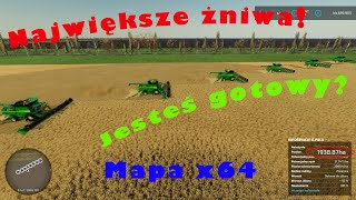 FS22 WestEnd 64x Map Największa mapa FS22