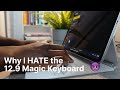 Why I still can't use the magic keyboard for the iPad pro- too heavy