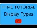 html tutorial - inline vs block vs inline-block