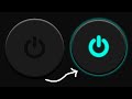 CSS Creative Power Button Effect | Encrypted Code
