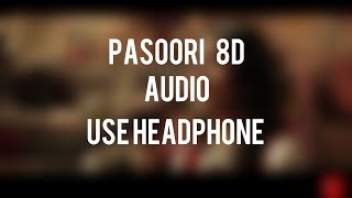 Pasoori 8d audio | Reverb | Bass boosted | Lyrics | Coke Studio