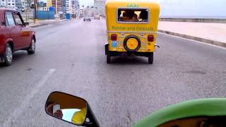 Coco taxi in Cuba