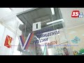 Заместитель губернатора Сергей Жестянников проголосовал на выборах в деревне Марфино