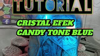 Cristal efek candy blue