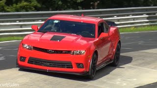 2015/2016 Chevrolet Camaro SS + Z28 SOUNDS on the Nurburgring