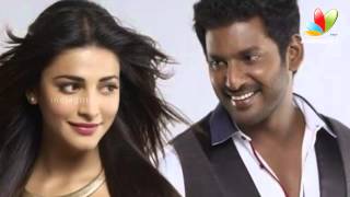 Vishal shies away while Sruthi oozes in glamour | Poojai Movie | Hot Tamil Cinema News