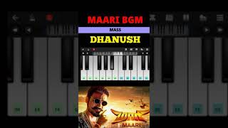 Maari mass bgm piano #tamil #maari #Dhanush #massbgm #shorts #yshorts