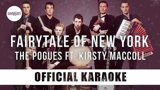 The Pogues - Fairytale Of New York (Official Karaoke Instrumental) | SongJam