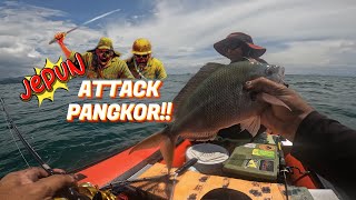 Pulau Pangkor Di langgar Jepun!! Inflatable Boat Fishing.