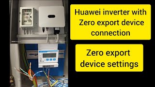 How to Set Up Your Huawei Inverter for Zero Export