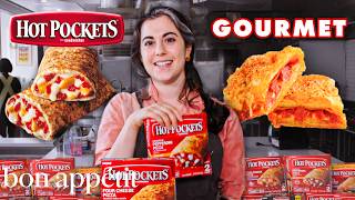Pastry Chef Attempts to Make Gourmet Hot Pockets | Gourmet Makes | Bon Appétit