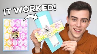 I Tried Following A 5 Minute Crafts Cardmaking Tutorial!