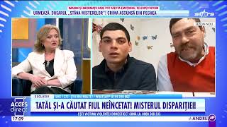 Bobocel a dispărut în condiții suspecte. Ce bănuiește tatăl lui că s-ar fi întâmplat