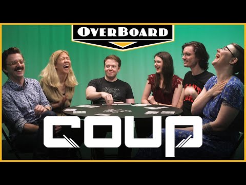 Let's play COUP feat. Brennan Lee Mulligan from CollegeHumor Overboard, Episode 12