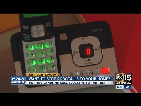 Want to stop robocalls to your home?