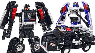 Hello Carbot sky S.W.A.T. X! Transformed into a police commando car! | DuDuPopTOY