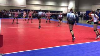 Dana Axner #5 Libero - Central Zones Highlights 1/29/17 - Indianapolis