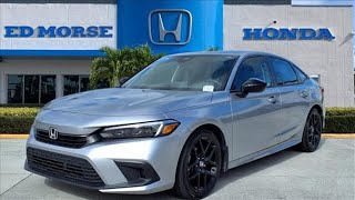 Certified 2022 Honda Civic West Palm Beach Juno, FL #SH322375A