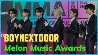 [4K] BOYNEXTDOOR at MMA 2024: Red Carpet + Interview Moments