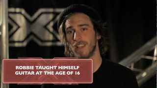 The X Factor UK 2012 - Exclusive Backstage Interview with Robbie Hance