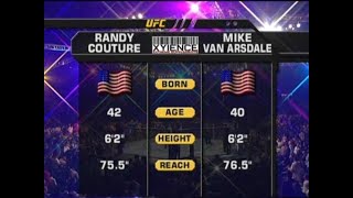 Randy Couture vs Mike Van Arsdale