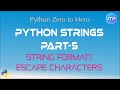 Python Strings - Part 5 | String Format() | Python Beginner Tutorials | An IT Professional