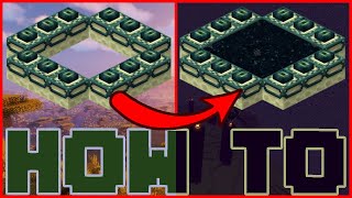 How To Make End Portal In Creative Mode | The Correct Way