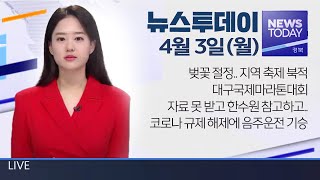 2023.04.03(월) 뉴스투데이 / 안동 MBC