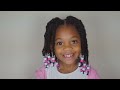 little girl s twists and beads kid s protective hairstyle