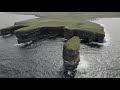 dun briste famous sea stack mayo wild atlantic way 4k