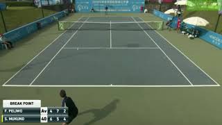 Mukund Sasikumar's win against Filip Peliwo - ATP Shenzhen 2018
