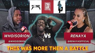 WHOISORION Vs RENAYA | PenGame Rap Battle 2023 (REACTIONS)